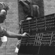 Robert Moog tweaks his famous Moog Synthesizer in 1969